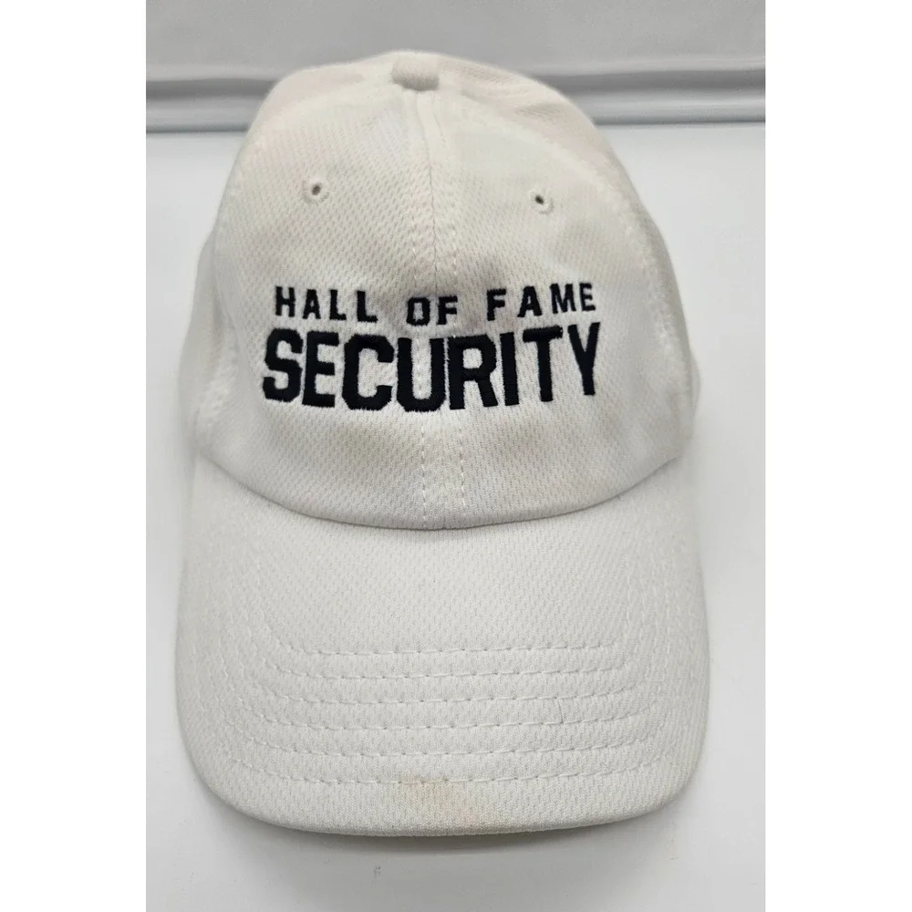 Otto Cool Comfort White‎ Hall of Fame Security Embroidered Hat 18-1042 Mens OSFM